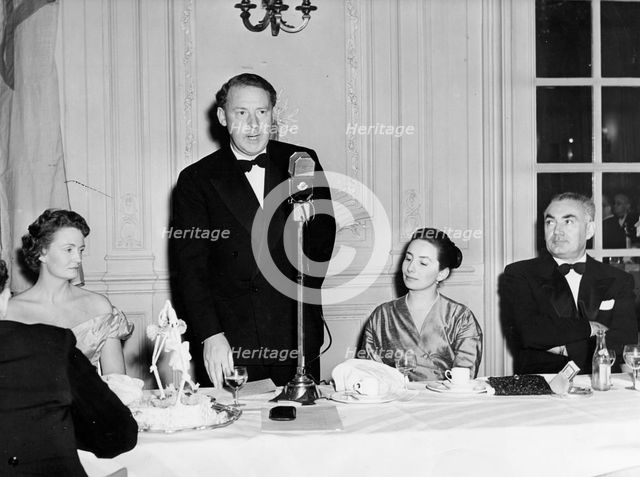 Hugh Gaitskell (1906-1963), Labour Party leader from 1955-63. Creator: Unknown.