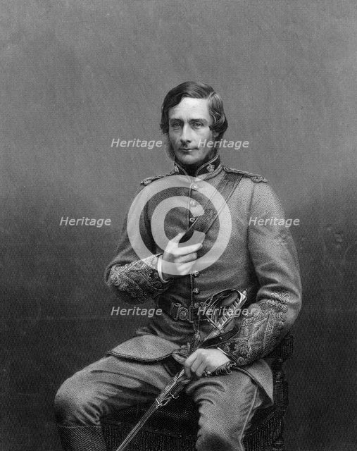Hugh Grosvenor (1825-1899), 1st Duke of Westminster, 19th century.Artist: DJ Pound
