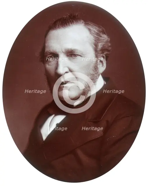Hugh McCalmont Cairns, politician and statesman, 1881. Creator: Lock & Whitfield.