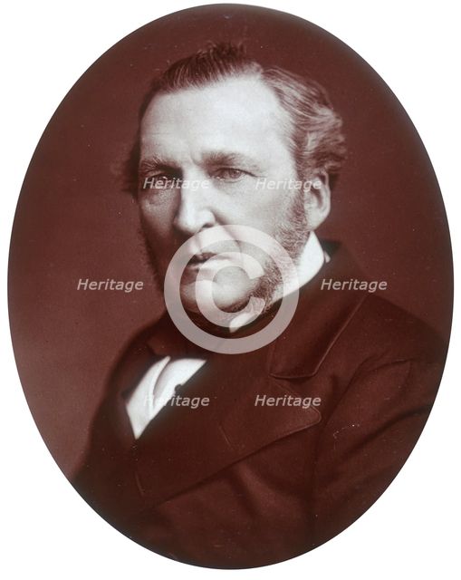 Hugh McCalmont Cairns, politician and statesman, 1881. Creator: Lock & Whitfield.