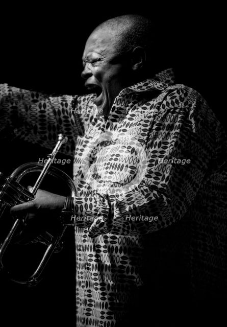 Hugh Masekela, 2009. Artist: Alan John Ainsworth.