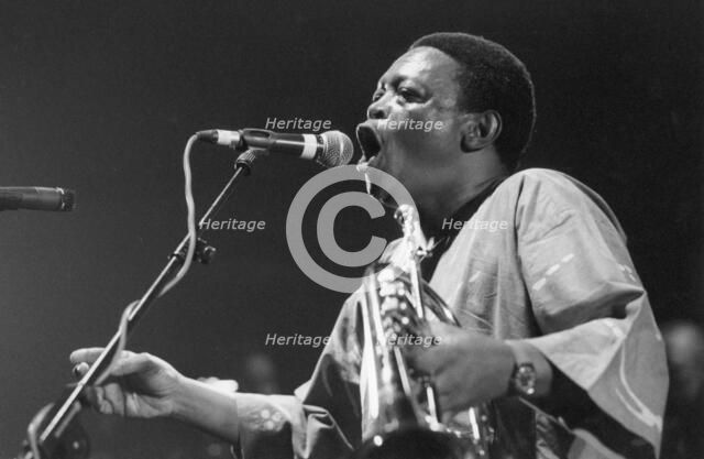 Hugh Masekela, Cambridge, 1993. Creator: Brian Foskett.
