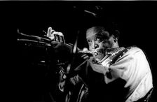 Hugh Masekela, Ronnie Scott's, London, 1994. Artist: Brian O'Connor