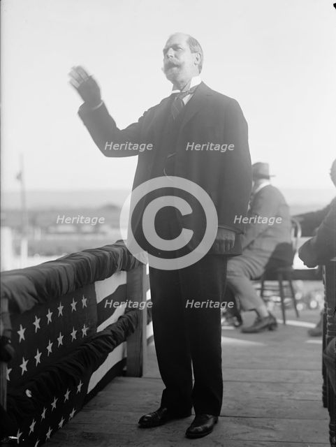 Hughes, Charles Evans, Governor of New York, 1907-1910; Associate Justice of Supreme Court..., 1917. Creator: Harris & Ewing.