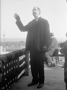 Hughes, Charles Evans, Governor of New York, 1907-1910; Associate Justice of Supreme Court..., 1917. Creator: Harris & Ewing