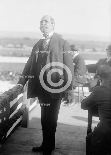 Hughes, Charles Evans, Governor of New York, 1907-1910; Associate Justice of Supreme Court..., 1917. Creator: Harris & Ewing.