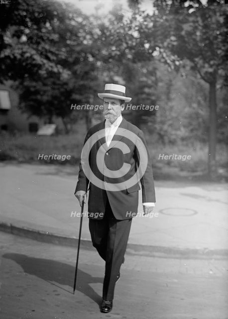 Hughes, Charles Evans, Governor of New York, 1907-1910; Associate Justice of Supreme Court..., 1917. Creator: Harris & Ewing.