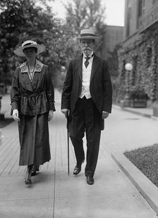 Hughes, Charles Evans, Governor of New York, 1907-1910; Associate Justice of Supreme Court..., 1917. Creator: Harris & Ewing