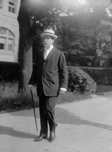 Hughes, Charles Evans, Governor of New York, 1907-1910; Associate Justice of Supreme..., 1913. Creator: Harris & Ewing