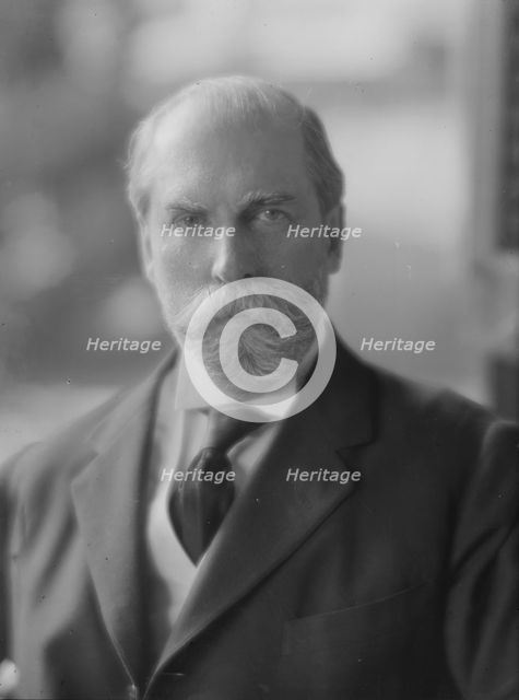 Hughes, Charles, Mr., portrait photograph, 1916. Creator: Arnold Genthe.