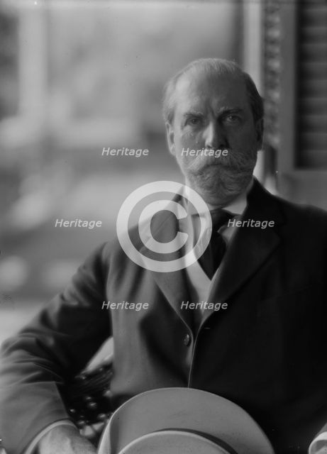 Hughes, Charles, Mr., portrait photograph, 1916. Creator: Arnold Genthe.