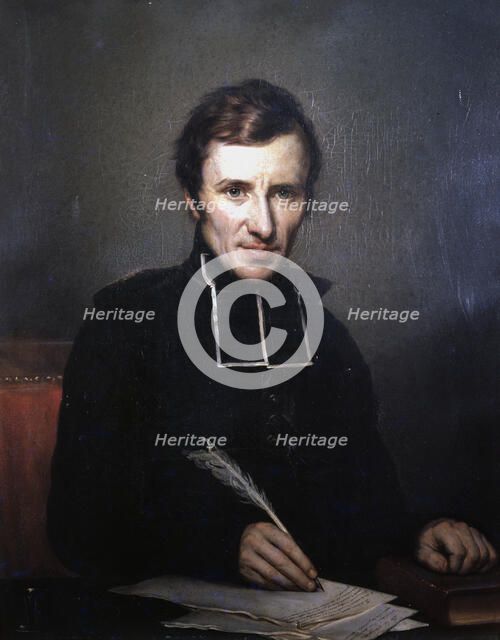 'Hughes Felicite Robert de Lamennais', (1782- 1854)', 1827. Artist: Paulin Jean Baptiste Guerin