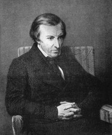 Hughes Felicite Robert de Lamennais, French philosophical and political writer, 19th century.Artist: Lecomte