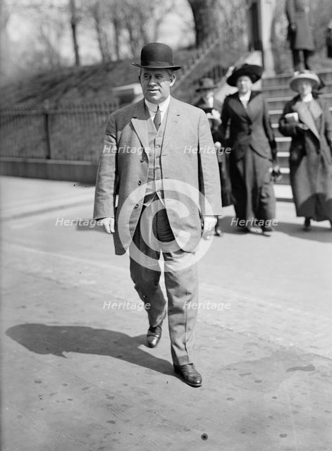 Hughes, William, Rep. from New Jersey, 1903-1912; Senator, 1913-1918, 1913. Creator: Harris & Ewing.