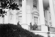 Hughes, William, Rep. from New Jersey, 1903-1912; Senator, 1913-1918. with Wilson, Watching..., 1913 Creator: Harris & Ewing