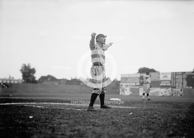 Hughie Jennings, Detroit Al (Baseball), 1913. Creator: Harris & Ewing.