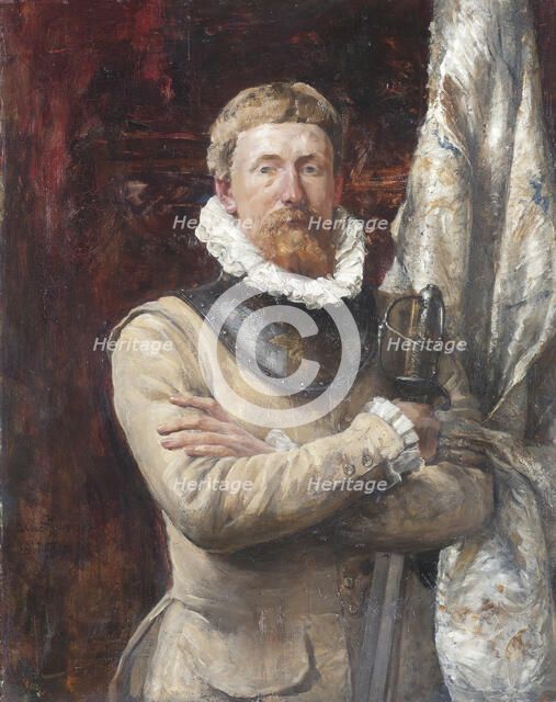 Hugo Birger, the Artist, as a Mercenary, 1879. Creator: Ernst Josephson.