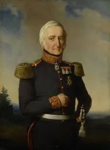 Huibert Gerard Baron Nahuys van Burgst (1782-1858), 1852. Creator: Bastian de Poorter