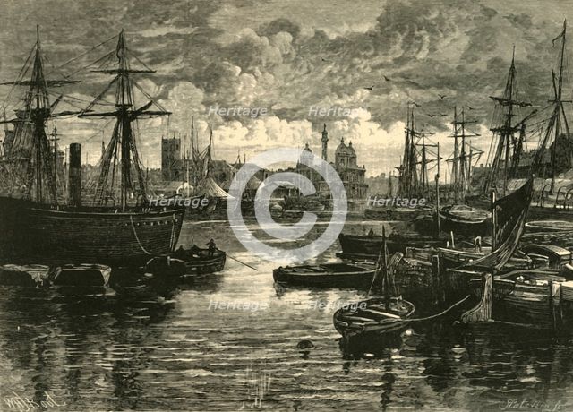 'Hull, from the Docks', 1898. Creator: Unknown.