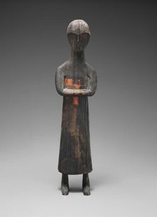 Human figure from South China, about 300 BC. Creator: Unknown