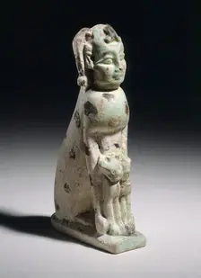 Human-Headed Cat, 7th-6th century B.C.. Creator: Unknown