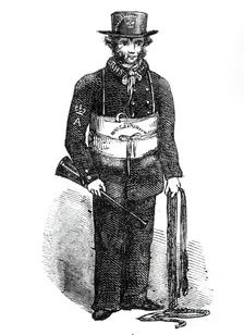 Humane Society's iceman, 1844. Creator: Unknown