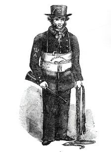 Humane Society's iceman, 1844. Creator: Unknown