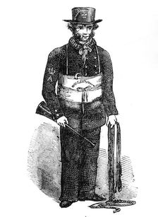 Humane Society's iceman, 1844. Creator: Unknown