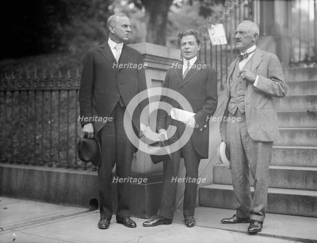 Humanitarian Cult - C.F. Reisner; Masha Applebaum; Charles H. Ingersoll, 1917. Creator: Harris & Ewing.