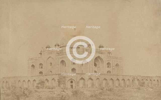 Humayun's Tomb, Delhi, 1850s. Creator: Captain R. B. Hill.
