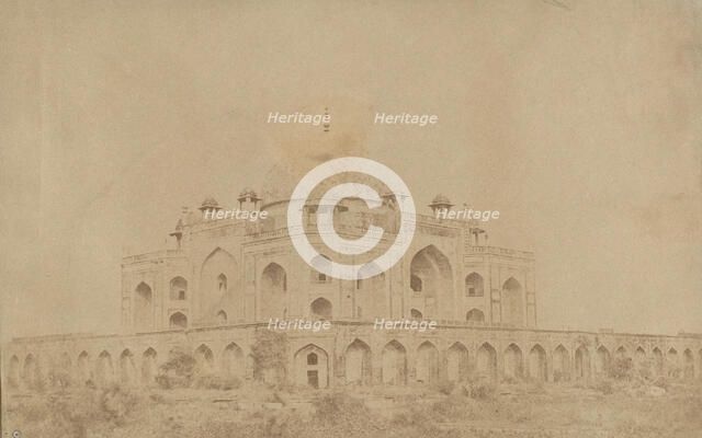 Humayun's Tomb, Delhi, 1850s. Creator: Captain R. B. Hill.