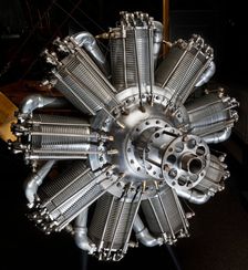 Humber Ltd. (Bentley) B.R.2, Rotary 9 Engine, ca. 1917. Creator: Humber Ltd