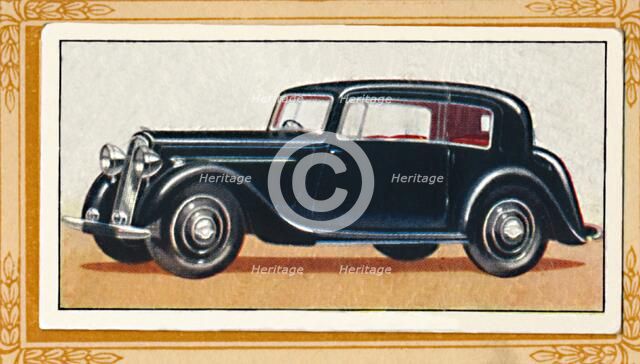 'Humber Twelve Vogue Saloon', c1936. Artist: Unknown.