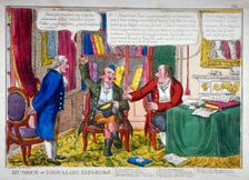 Humbug or heraldic honours c1790. Artist: William Abraham