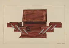 Humidor, c. 1938. Creator: John B. Moll