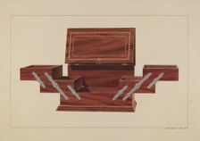 Humidor, c. 1938. Creator: John B. Moll