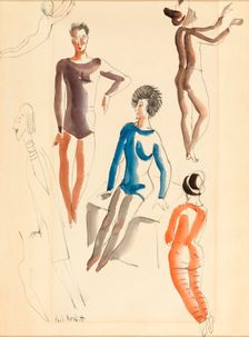 Humorous Figures, n.d. Creator: Phil Nesbitt