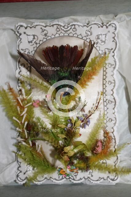 Hummingbird Valentine, 1845/1869. Creator: Jonathan King.