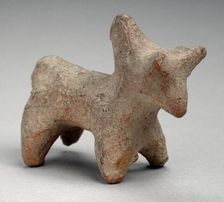 Hump-Backed Bull, Pakistan, Kot Diji region (?), Circa 2800-2600 BC. Creator: Unknown