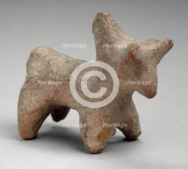 Hump-Backed Bull, Pakistan, Kot Diji region (?), Circa 2800-2600 BC. Creator: Unknown.