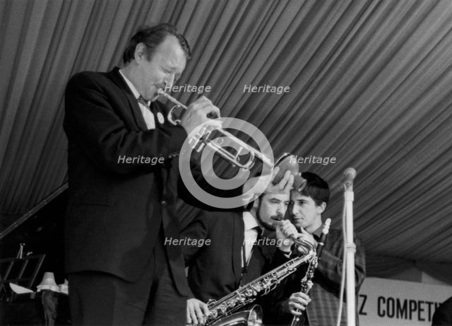 Humphrey Lyttleton, "All Sax" Band, Richmond Jazz Festival, London, 1963. Creator: Brian Foskett.