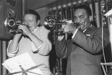 Humphrey Lyttleton and Buck Clayton, Wood Green, London, 1964. Creator: Brian Foskett