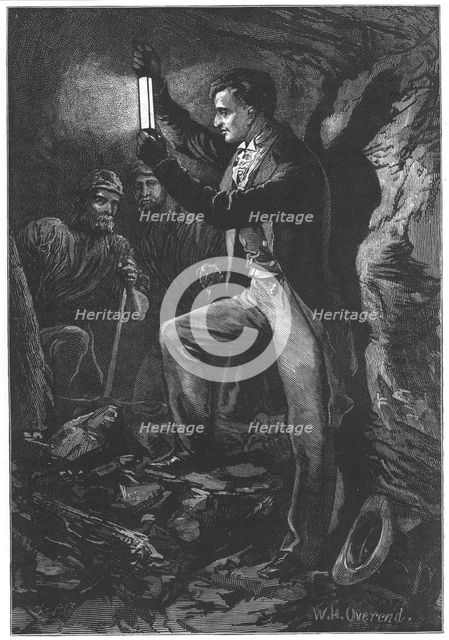 Humphry Davy (1778-1829) English chemist, c1880. Creator: Edwin Hodder.