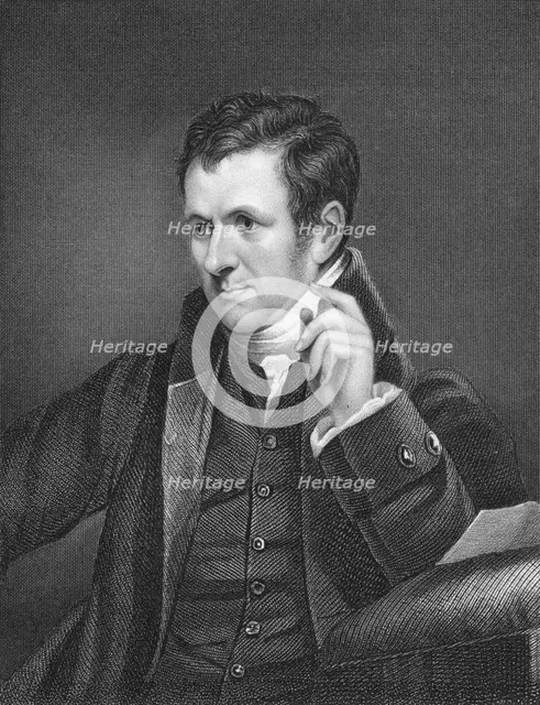 Humphry Davy, British chemist, 19th century. Creator: Unknown.