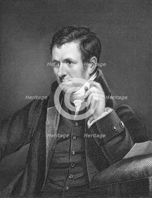 Humphry Davy, British chemist, 19th century. Creator: Unknown.