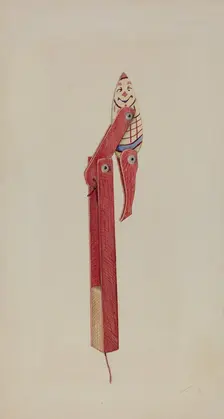Humpty Dumpty Jumping Jack, 1935/1942. Creator: Robert Gilson