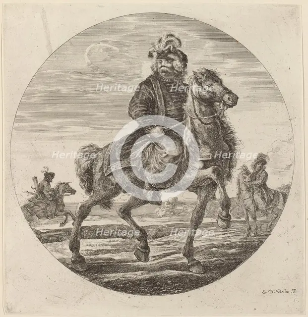 Hungarian Cavalier. Creator: Stefano della Bella.