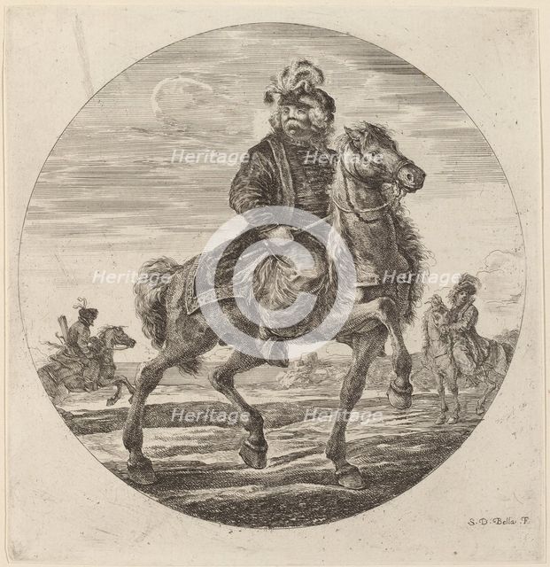 Hungarian Cavalier. Creator: Stefano della Bella.