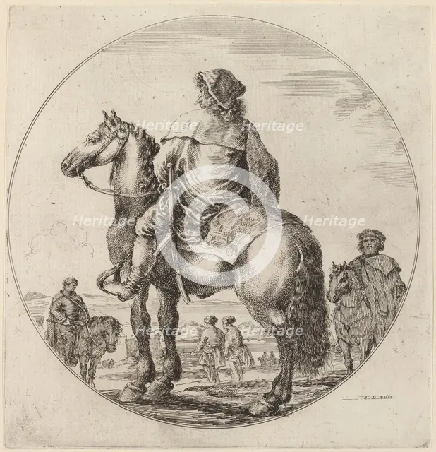 Hungarian Cavalier. Creator: Stefano della Bella.