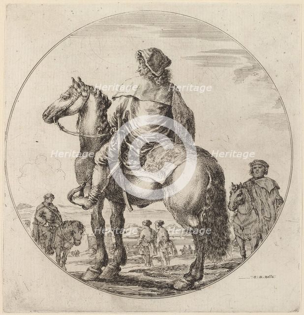 Hungarian Cavalier. Creator: Stefano della Bella.